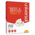 Universal Multipurpose Paper, 96 Bright, 20 lb Bond Weight, 8.5 x 11, White, PK500, 500PK UNV91200RM